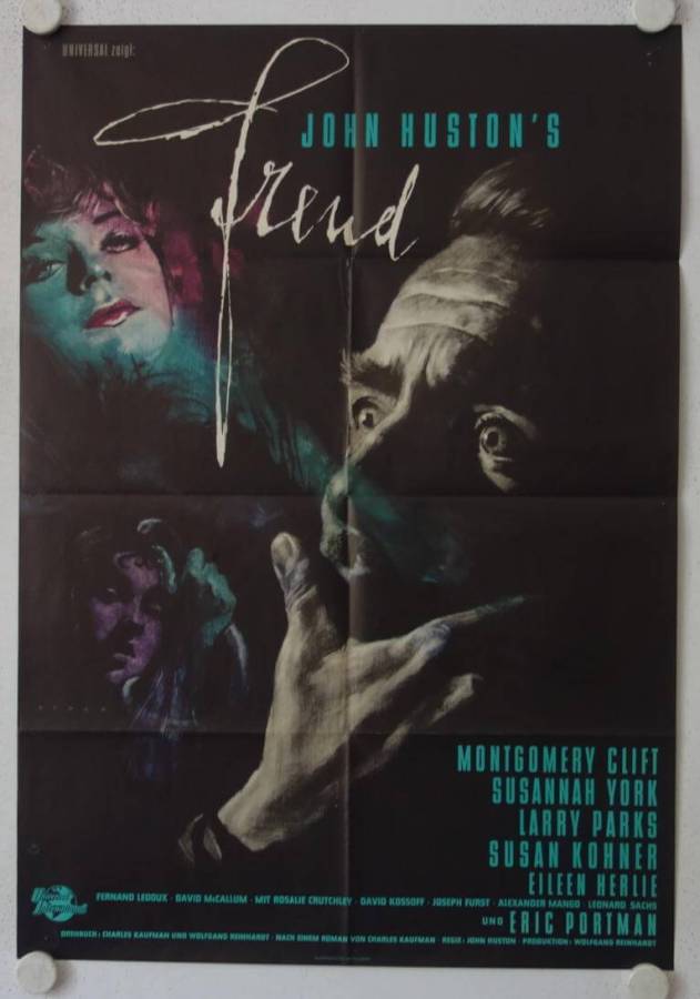 Freud original release german movie poster